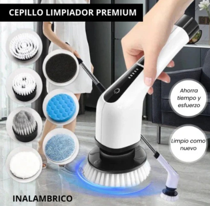 CEPILLO DE LIMPIEZA 9 EN 1 PREMIUM