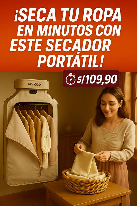 SECADORA DE ROPA PORTATIL PREMIUM