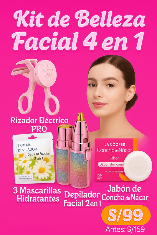 Kit de Belleza Facial 4 en 1