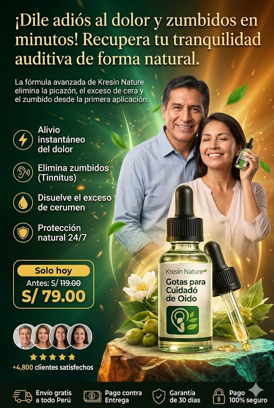 Kresin Nature Gotas para el Cuidado del Oido