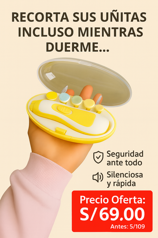 Limador de Uñas para Bebes Electrico